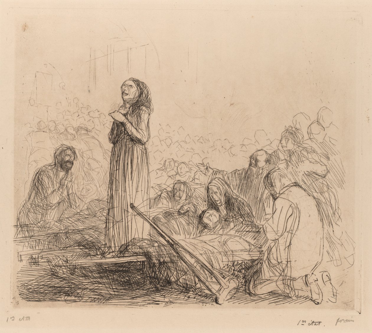 The Miracle before the Blessed Sacrament by Jean-Louis Forain