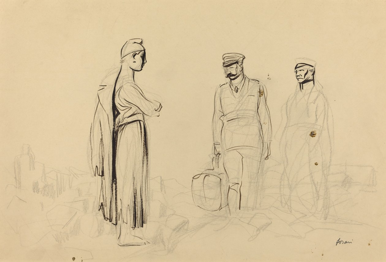 Toward Peace, c. 1914-1919 by Jean Louis Forain