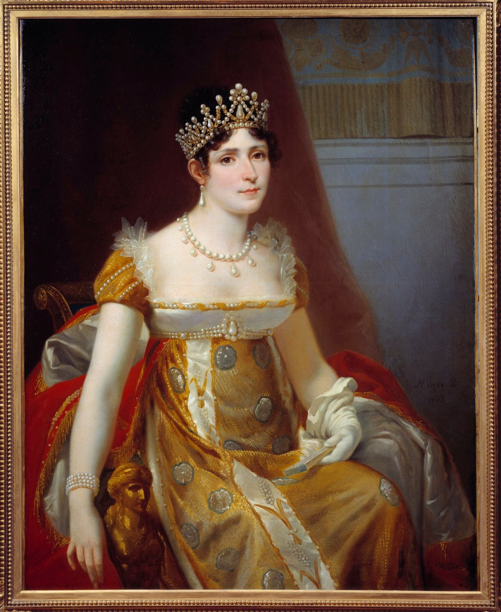 Portrait of Empress Josephine de Beauharnais by Jean Louis Victor Viger du Vigneau