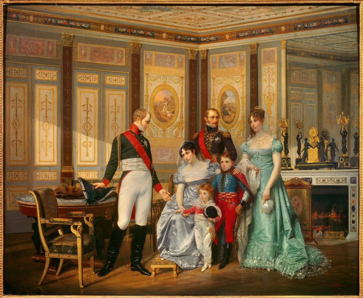 The Impress Josephine de Beauharnais Received Tsar Alexandre I by Jean Louis Victor Viger du Vigneau