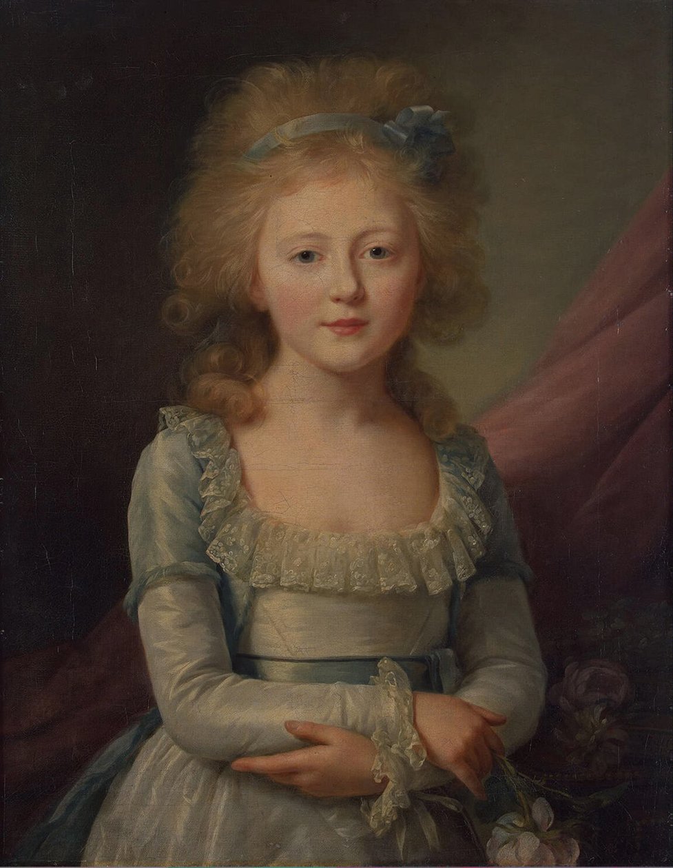 Grand Duchess Elena Pavlovna of Russia, Grand Duchess of Mecklenburg-Schwerin by Jean Louis Voille