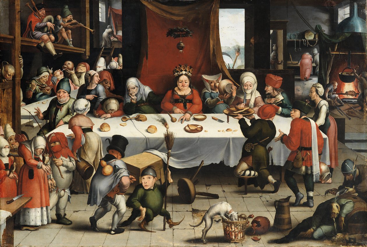 Burlesque Feast by Jean Mandyn