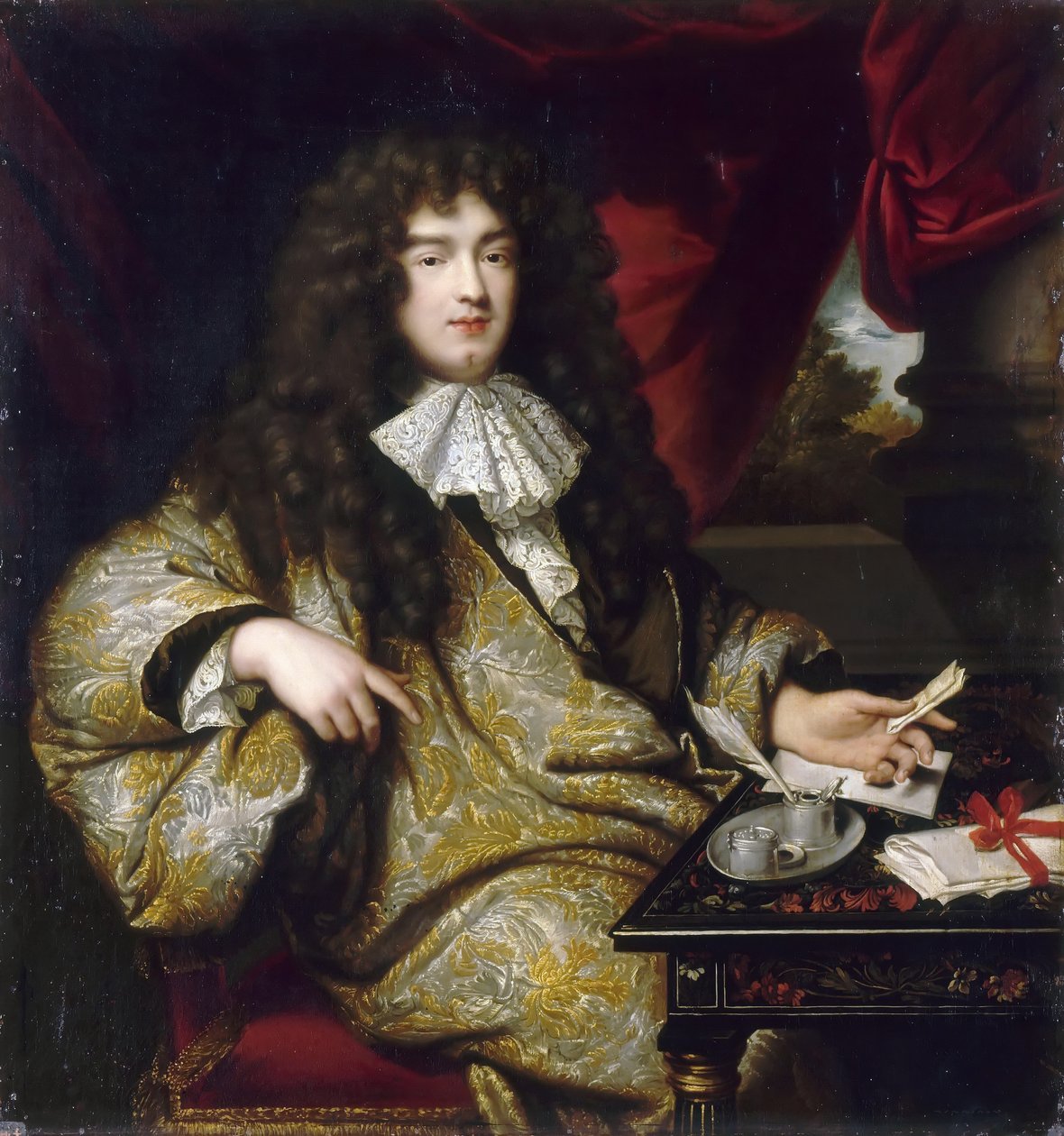 Jean-Baptiste Colbert, Marquis de Seignelay 1651-1690 by Jean Marc Nattier