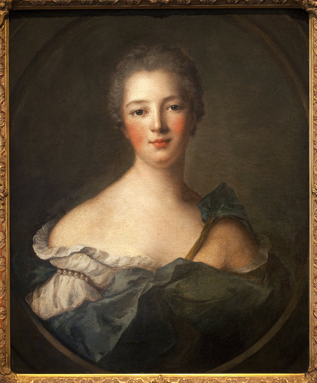 Jeanne Antoinette Poisson, Marquise of Pompadour by Jean Marc Nattier