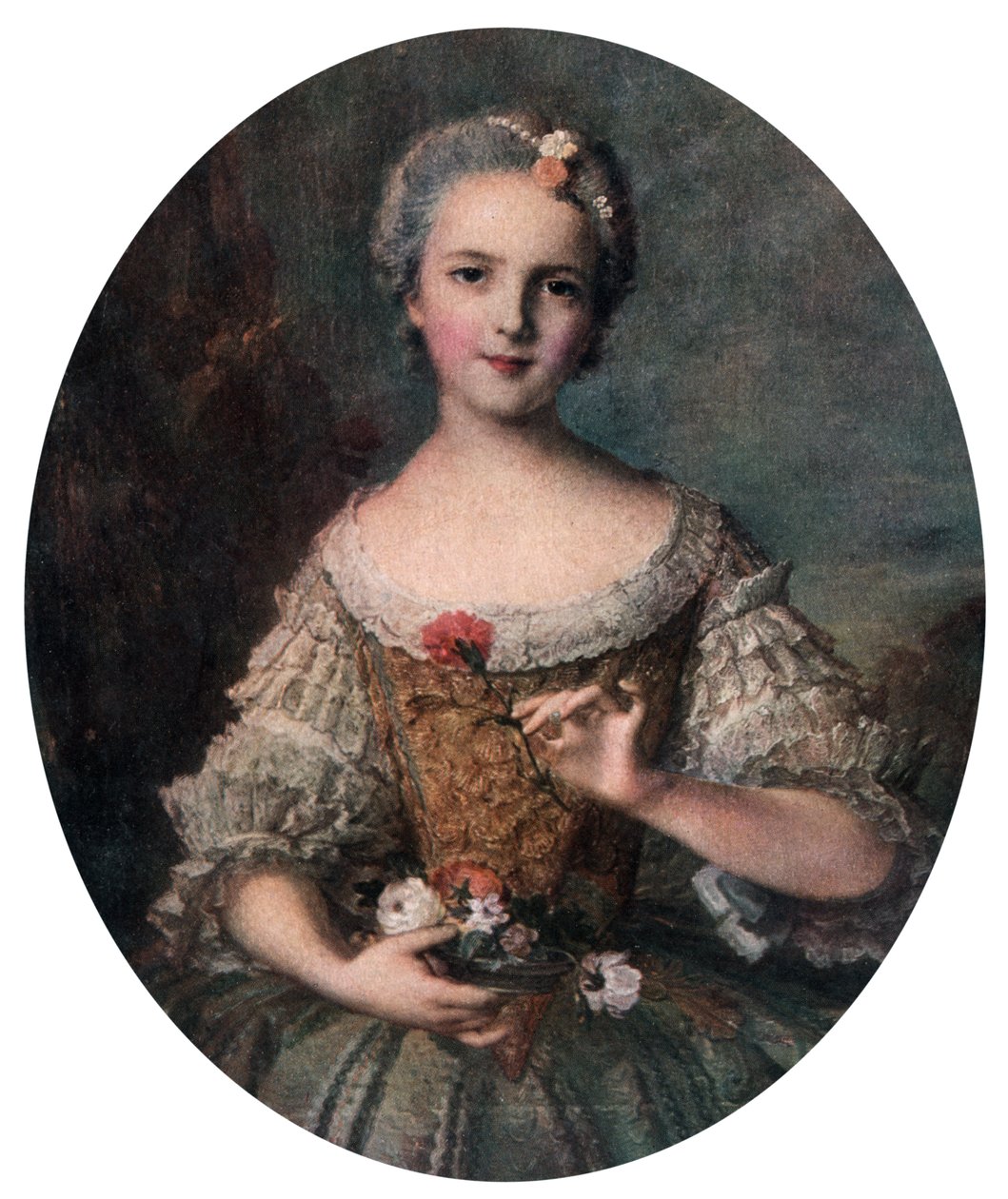 Madame Louise, Daughter of Louis XV by Jean Marc Nattier
