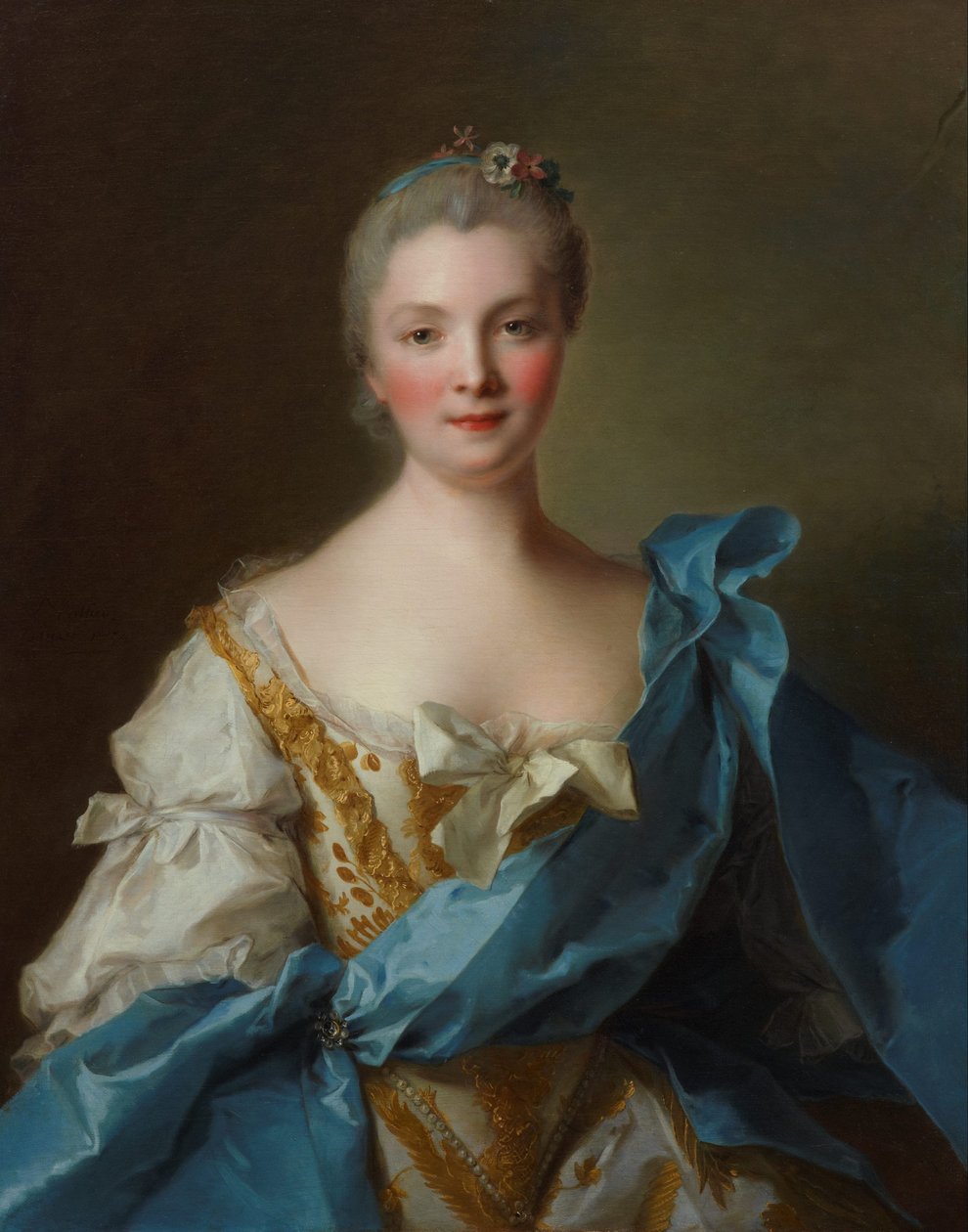 Madame de La Porte by Jean Marc Nattier