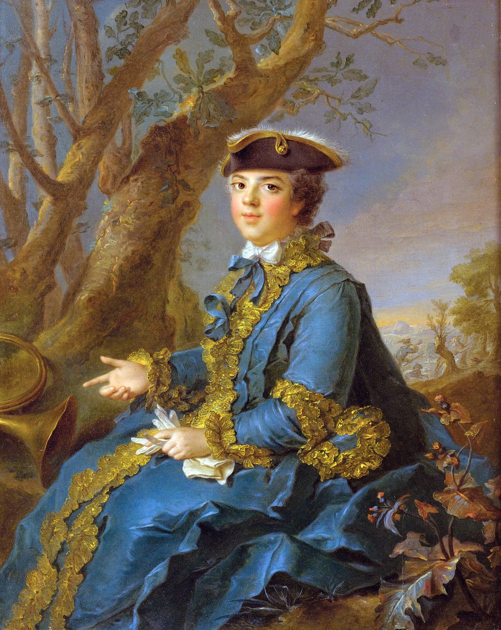 Louise Elisabeth of France, Duchess of Parma by Jean Marc Nattier