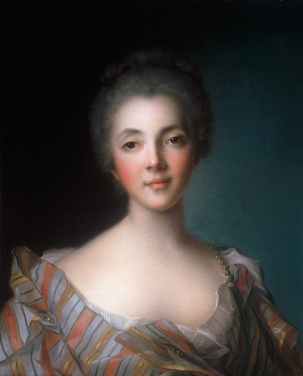 Portrait of Louise Marie Madeleine de Fontaine-Dupin (1706-1799) by Jean Marc Nattier