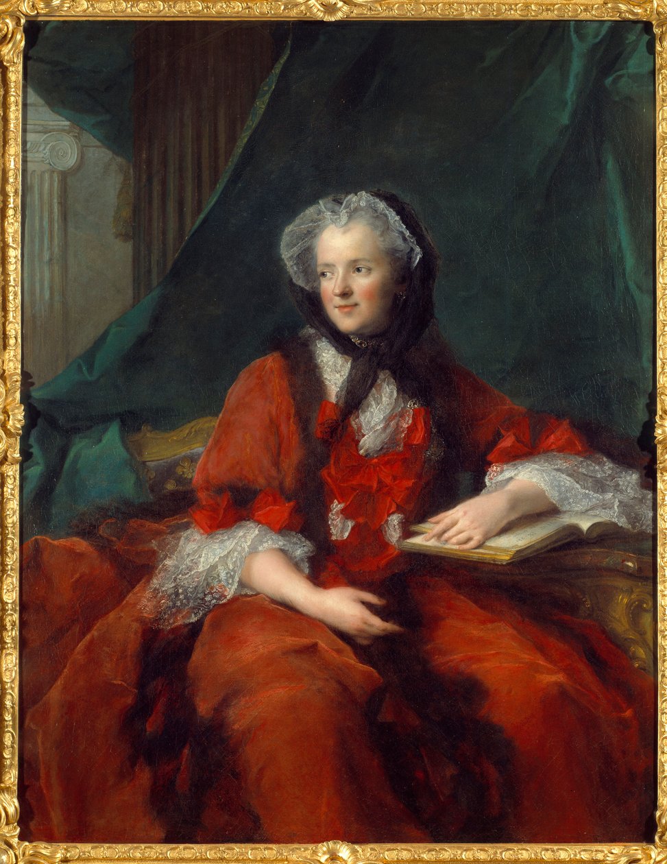 Portrait of Marie Leszczyńska, Queen of France by Jean Marc Nattier