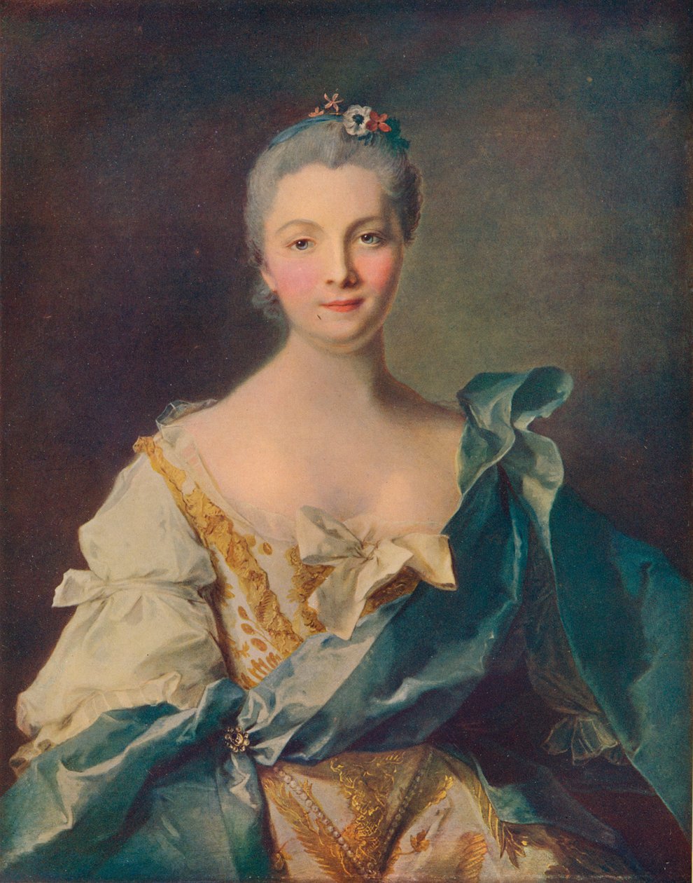 Portrait of a Young Woman by Jean-Marc Nattier