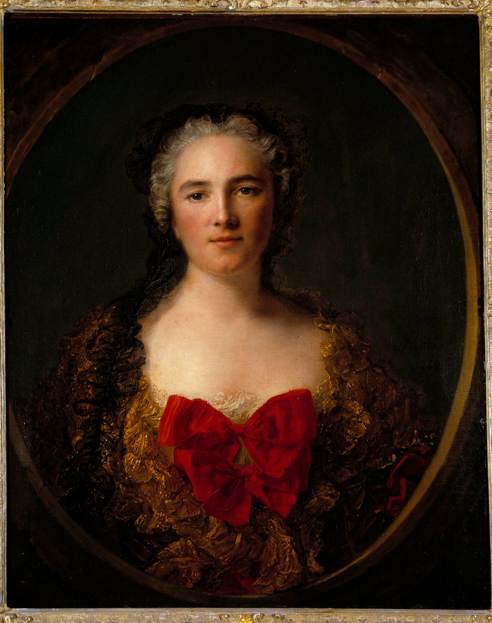 Portrait of the Marquise Louise Elisabeth De Dreux Breze by Jean Marc Nattier