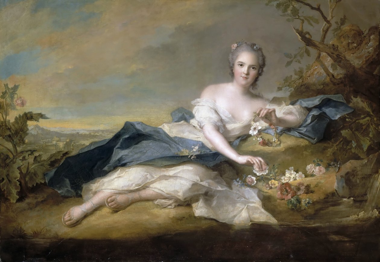 Princess Anne Henriette of France by Jean Marc Nattier