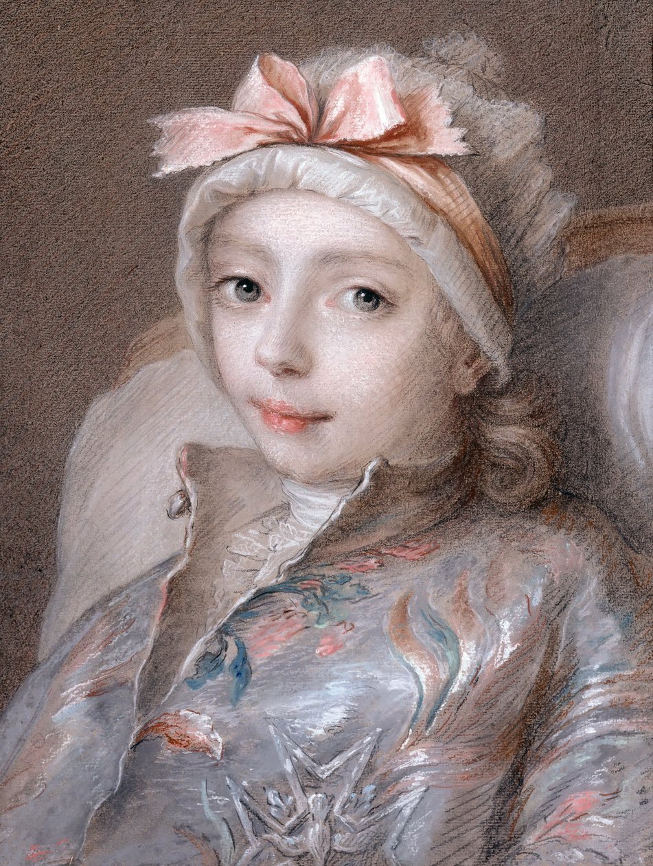 Louis Joseph Xavier, Duke of Burgundy 1751-1761 by Jean Martial Frédou