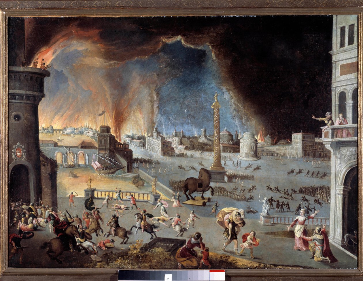 The Capture of Troy by Jean Maublanc