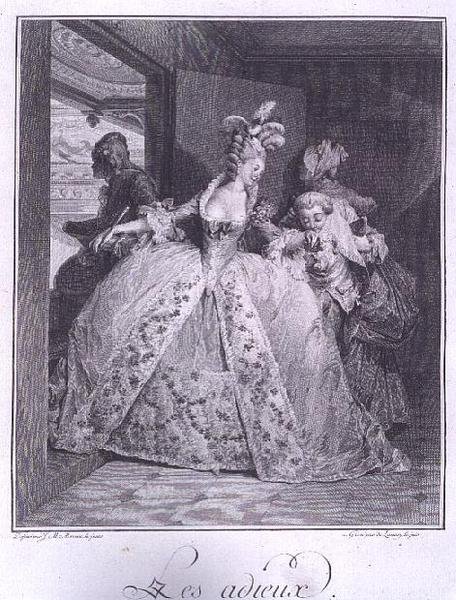 The Farewell by Jean Michel the Younger (after) Moreau