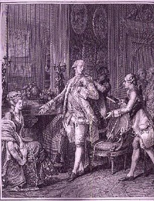 The Grand Toilet, engraved by A.L. Romanet by Jean Michel the Younger (after) Moreau