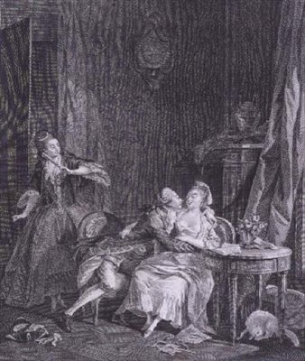 The Surprise by Jean Michel the Younger (after) Moreau
