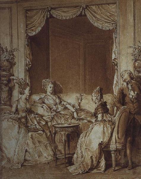 Do Not Be Afraid, My Good Friend by Jean Michel the Younger Moreau