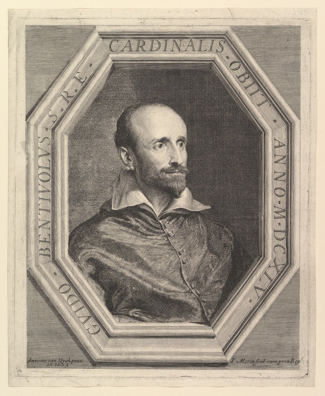 Cardinal Bentivoglio by Jean Morin