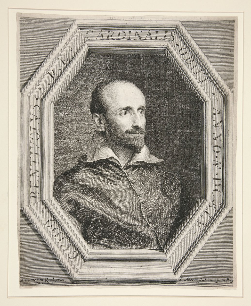 Cardinal Guido Bentivoglio by Jean Morin