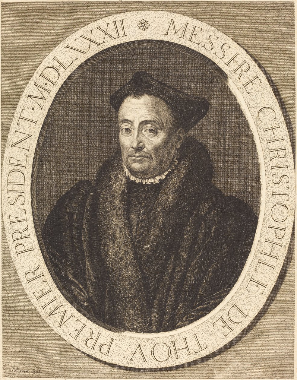 Christophe de Thou by Jean Morin