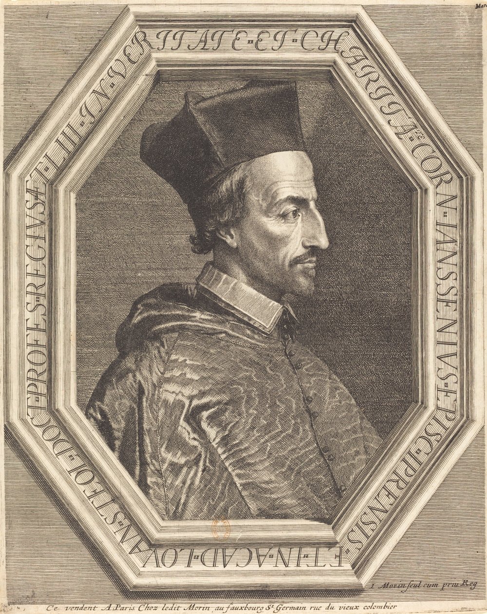 Corneille Jansenius, Bishop of Ypres by Jean Morin