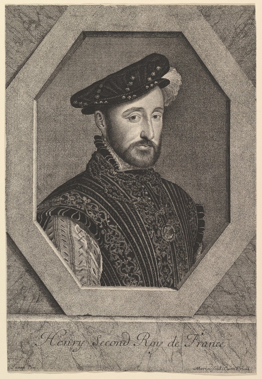 Henri II, King of France by Jean Morin
