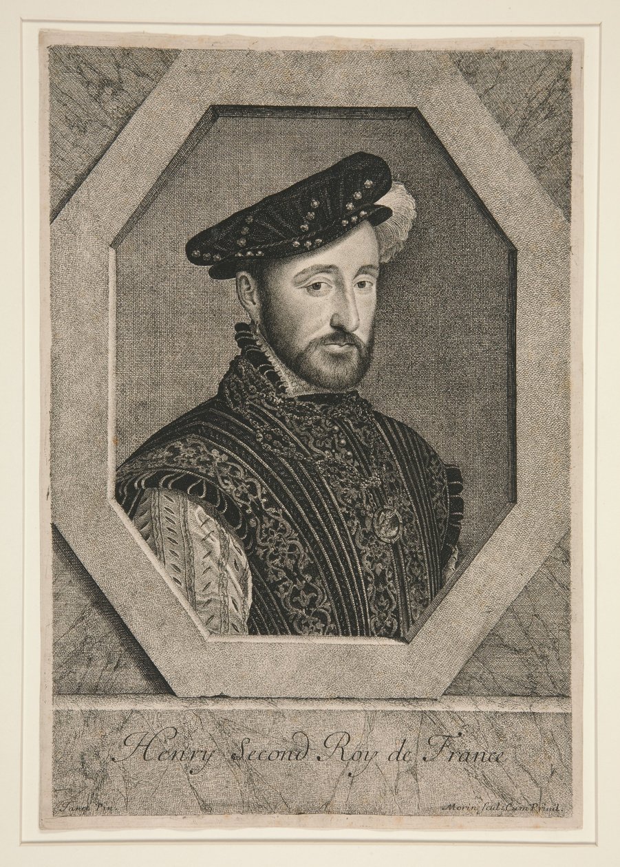 Henry II, King of France (1519-1559) by Jean Morin