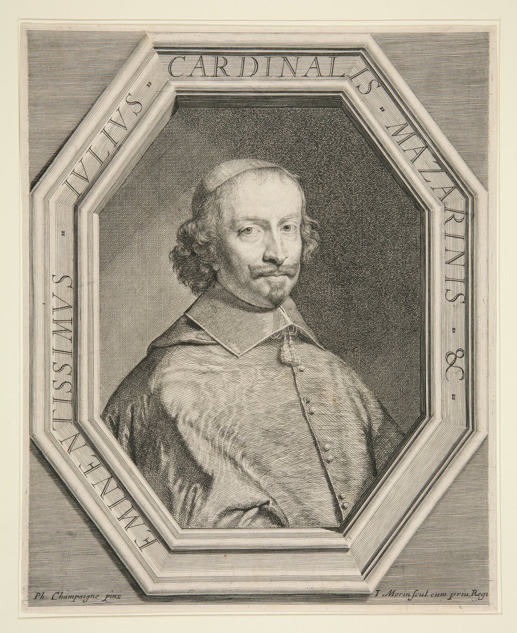 Cardinal Mazarin by Jean Morin