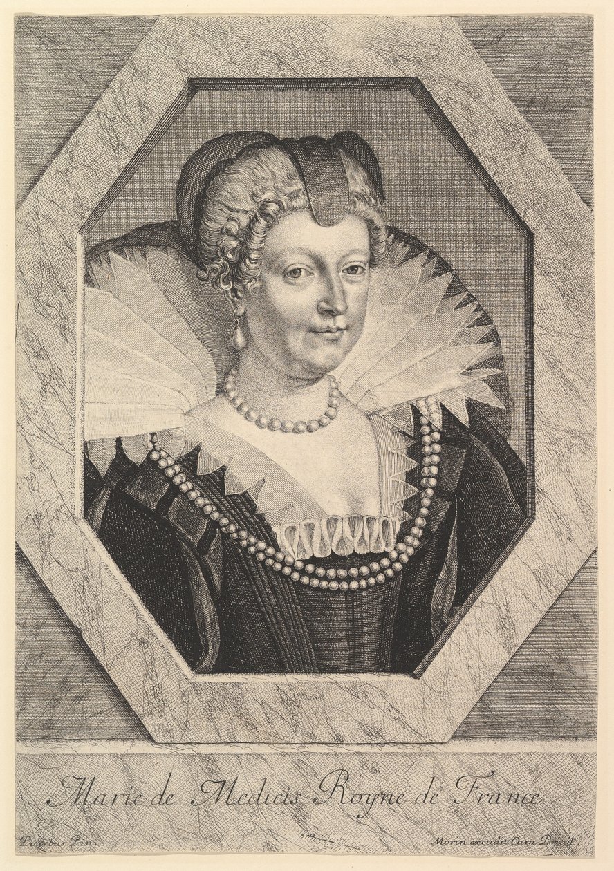 Marie de Medicis, Queen of France by Jean Morin