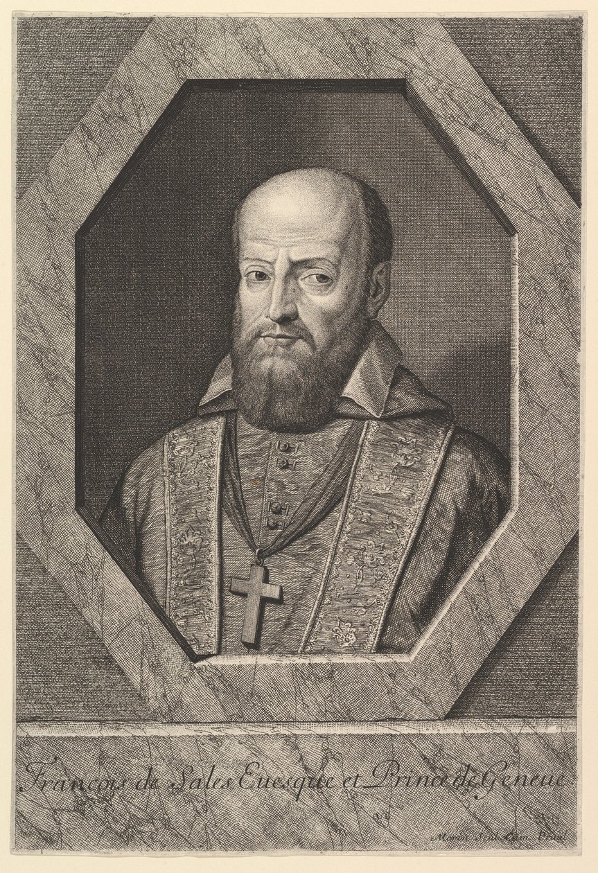 Saint Francis de Sales, Bishop of Geneva by Jean Morin