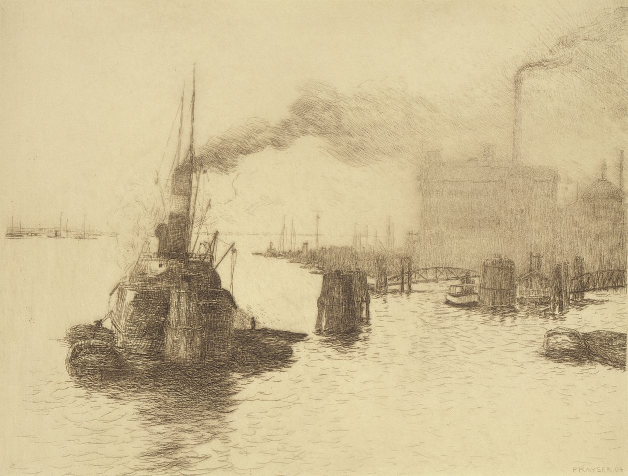 Harbor by Jean Paul Kayser