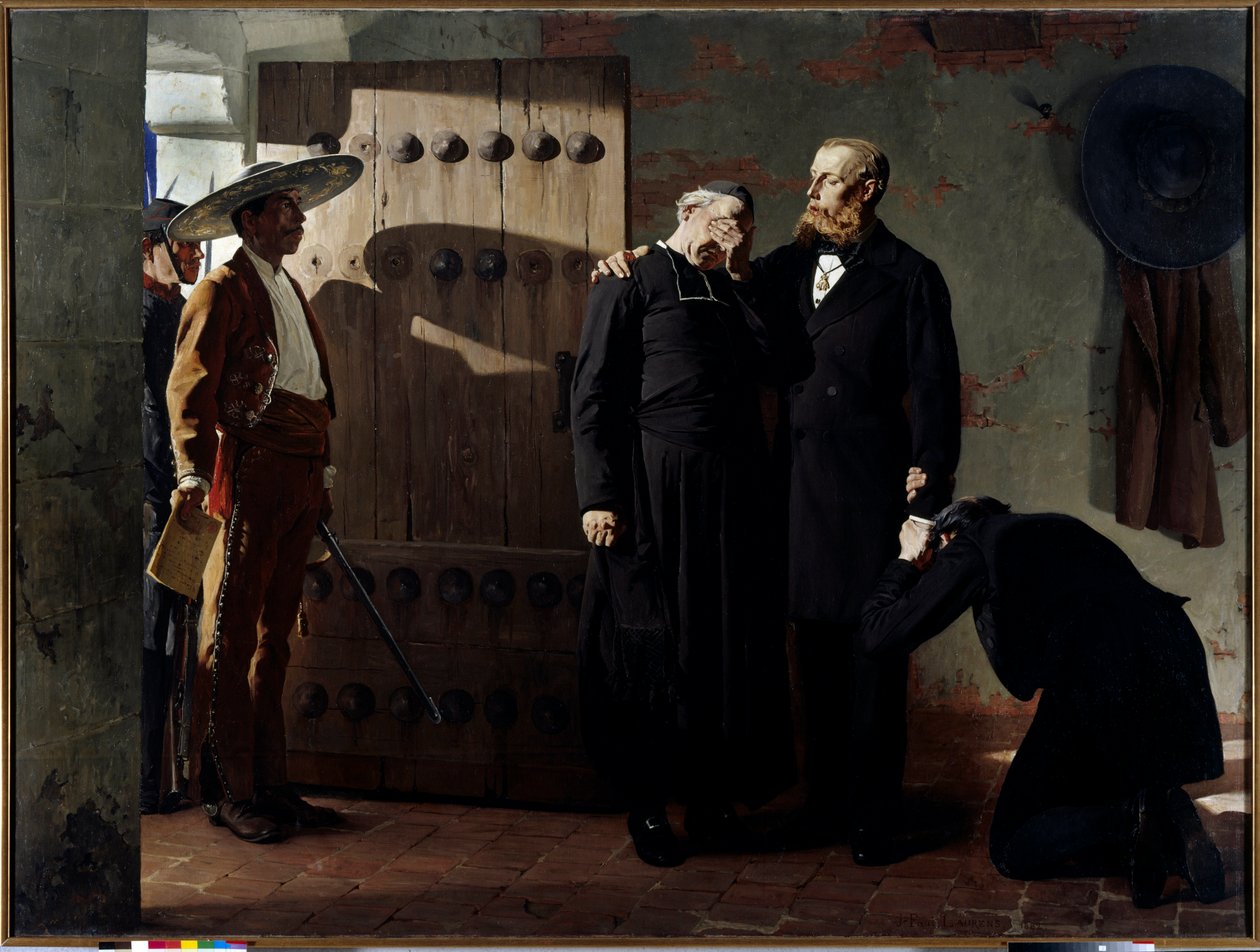 Emperor Maximilian I of Mexico Before His Execution by Jean Paul Laurens