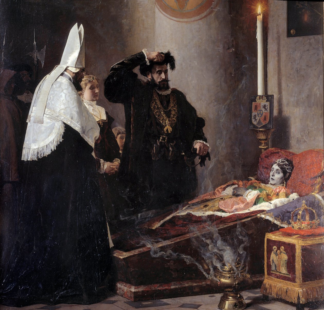 Francois Borgia by Jean Paul Laurens