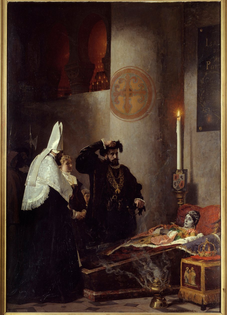 Francois Borgia (San Francisco de Borja) by Jean Paul Laurens