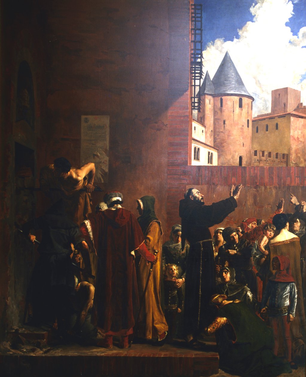 The Siege of Carcassonne by Jean Paul Laurens