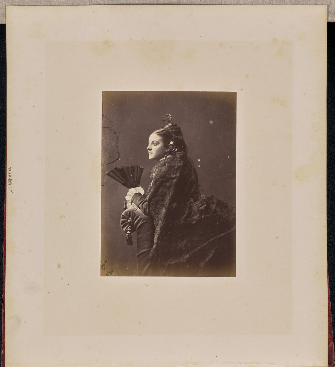 Portrait of a woman by Jean Pierre Bertrand Eugène Pégot Ogier