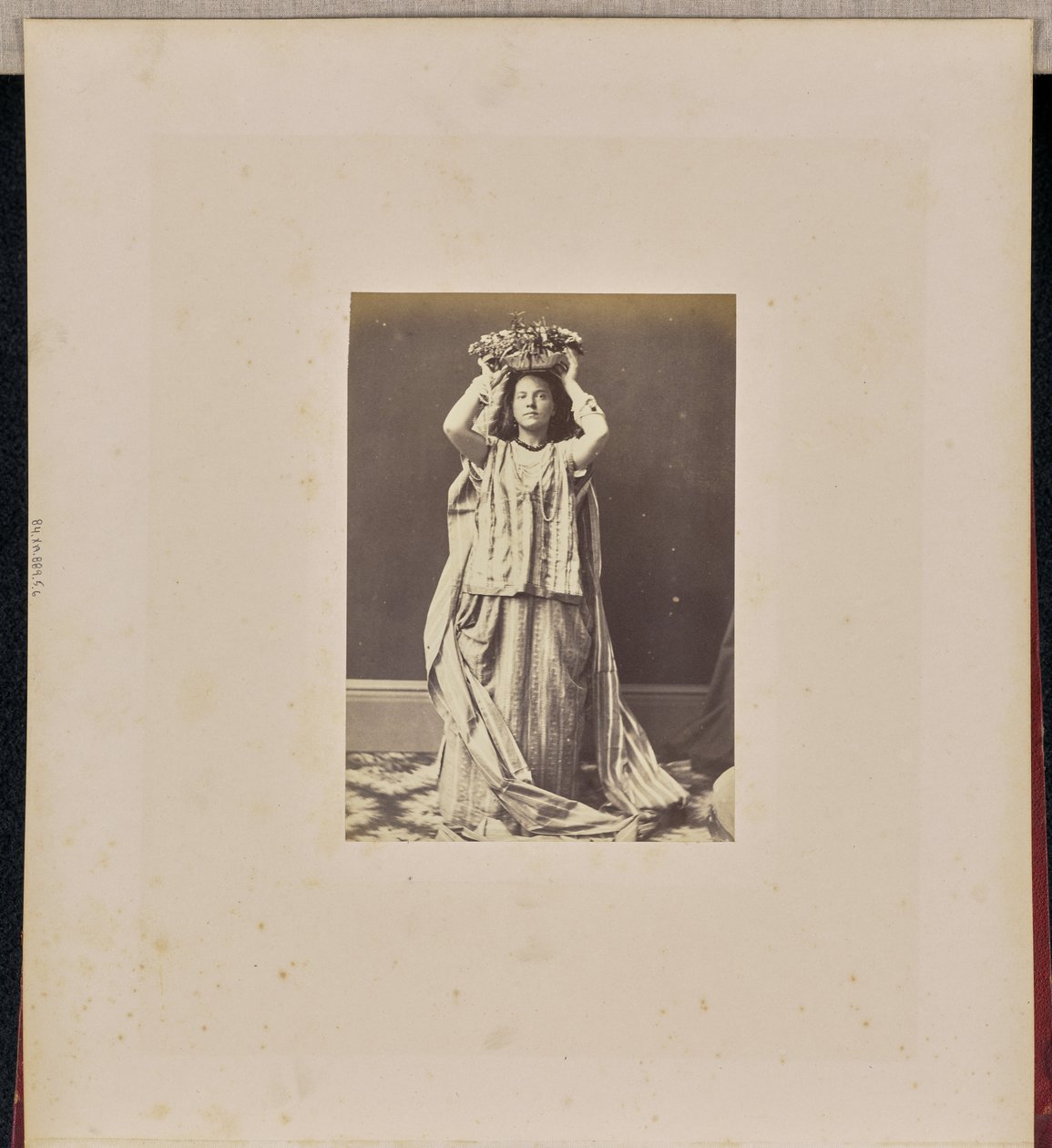 Portrait of a woman by Jean Pierre Bertrand Eugène Pégot Ogier