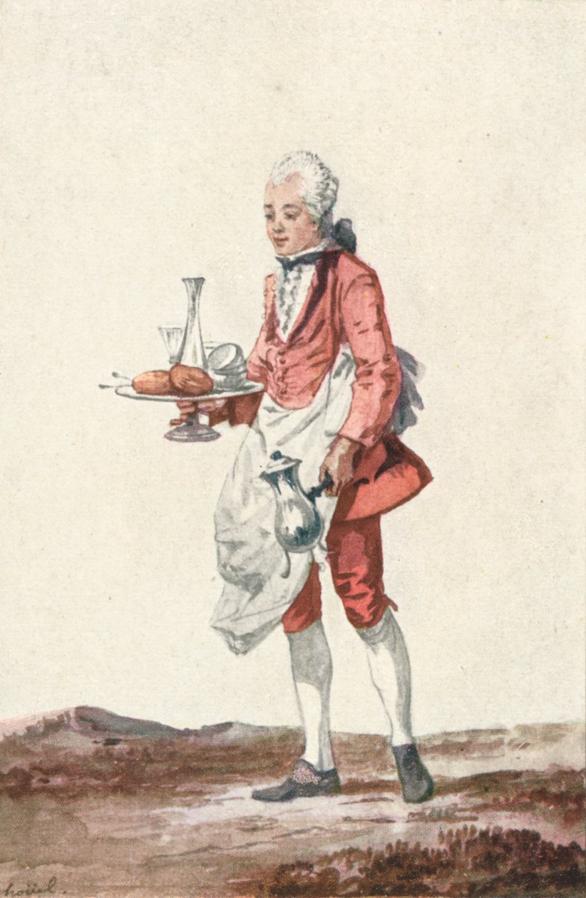 La Bouquetiere Garcon Cafetiere, c18th Century, 1903 by Jean Pierre Houel