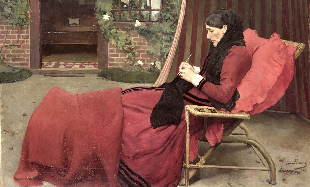 Portrait of My Mother by Jean Pierre Laurens