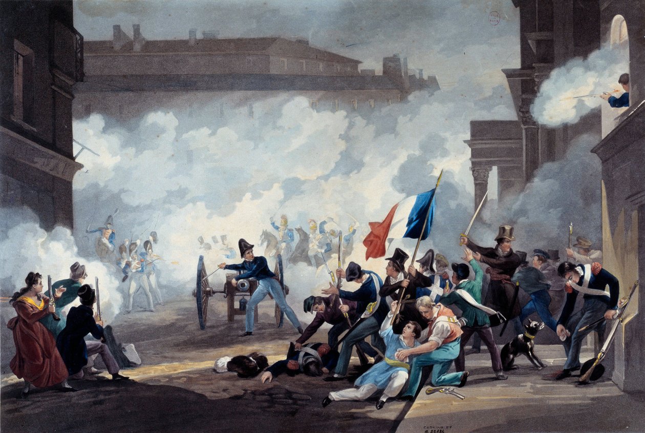 Revolution of 1830: A Student of the Ecole Polytechnique Seized a