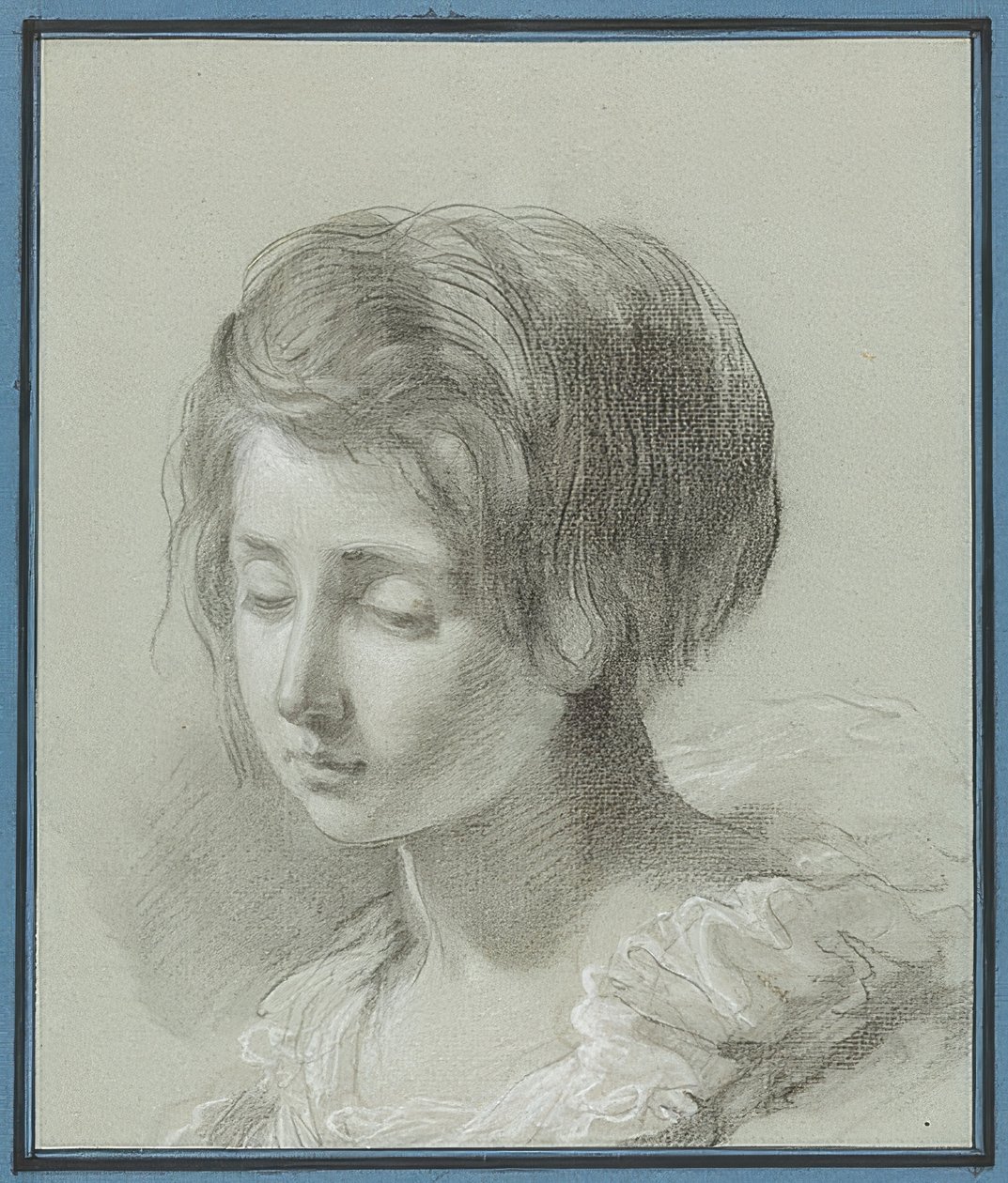 Portrait of a Young Woman. Around 1781 by Jean Pierre Saint Ours