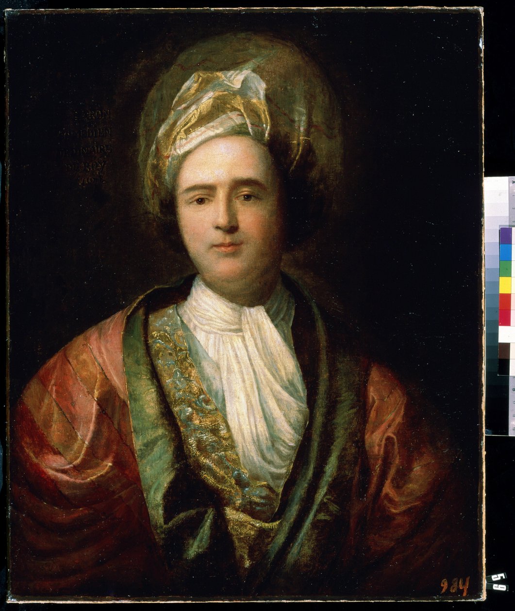 Portrait of an Actor in Oriental Costume by Jean Ranc