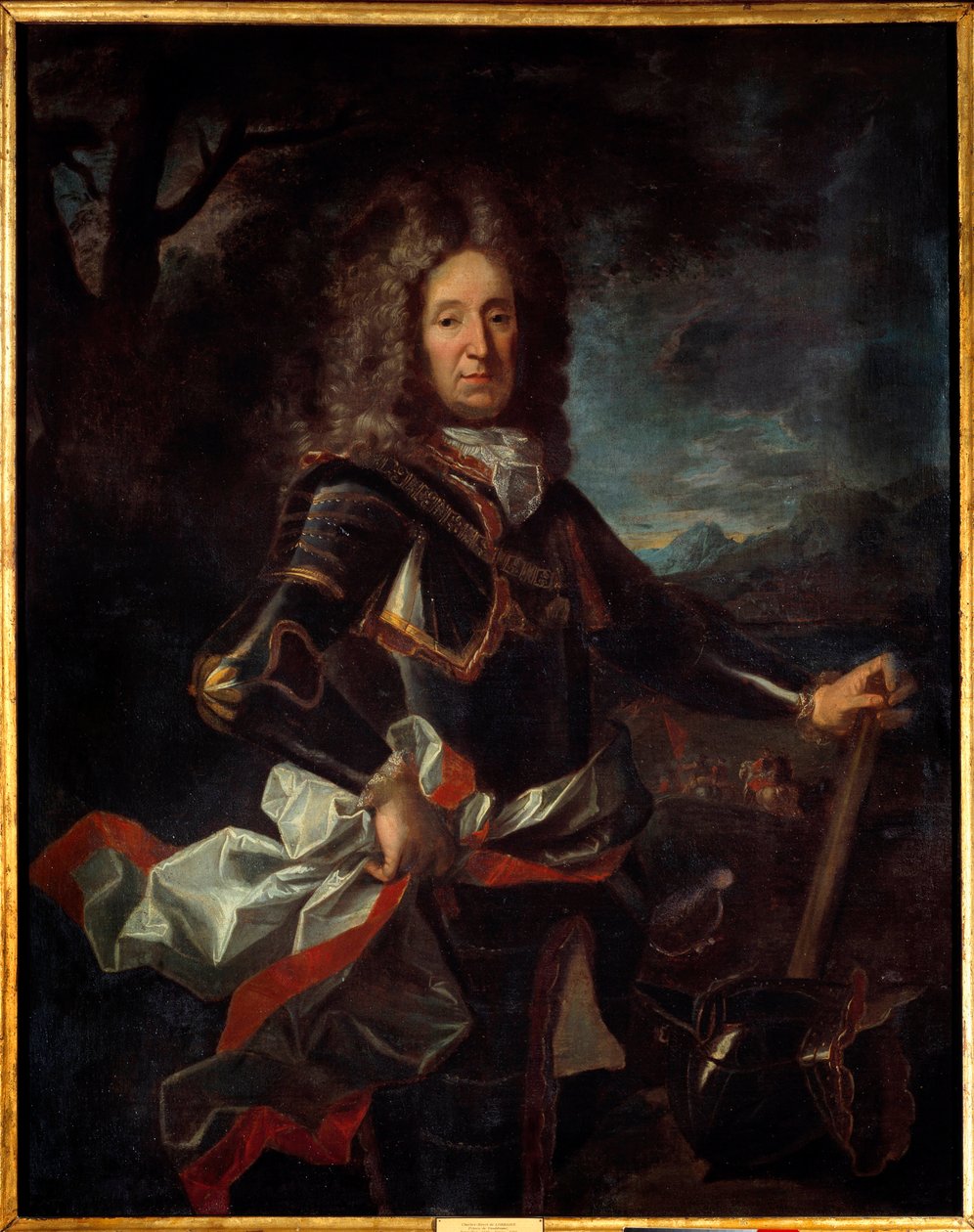 Portrait of Charles Henri de Lorraine, Prince of Vaudemont by Jean Ranc