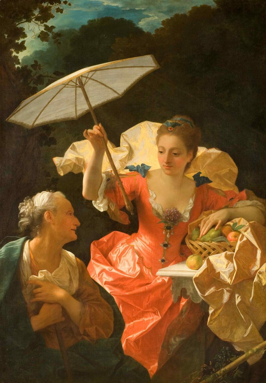 Vertumnus and Pomona, ca 1710-1722 by Jean Ranc