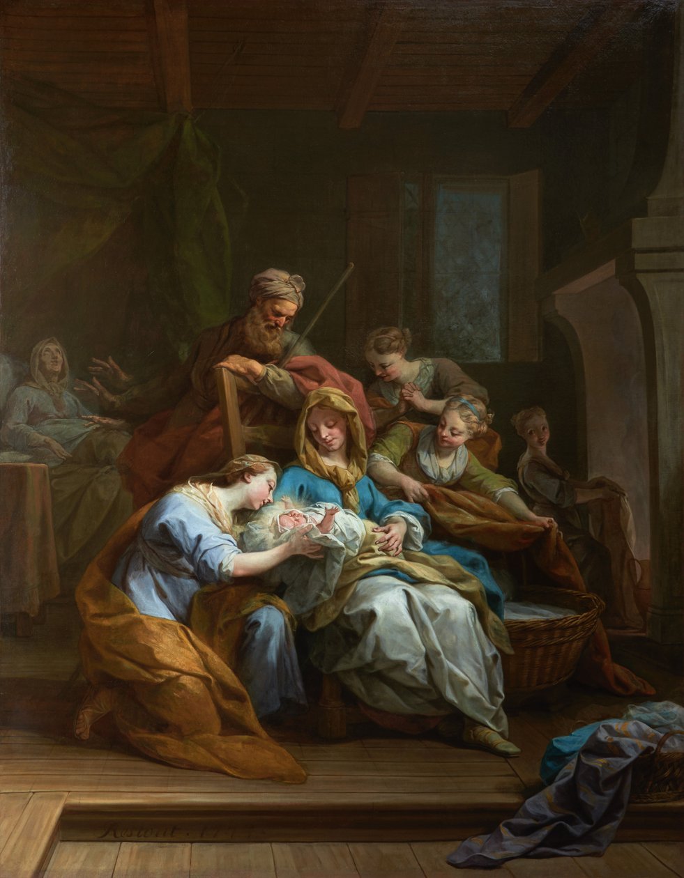 The Nativity of the Virgin by Jean Restout