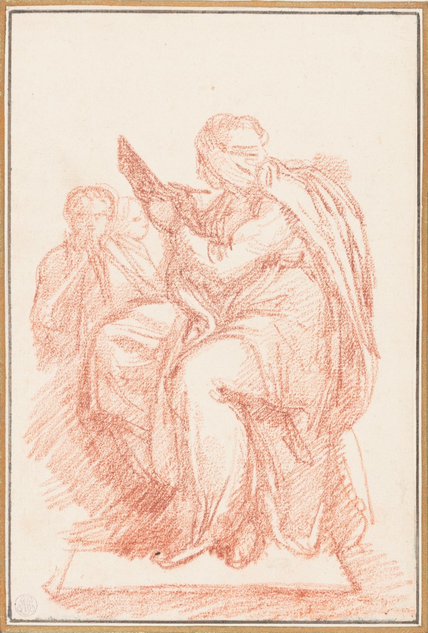 The Persian Sibyl from Sistine Chapel Ceiling by Jean-Robert Ango