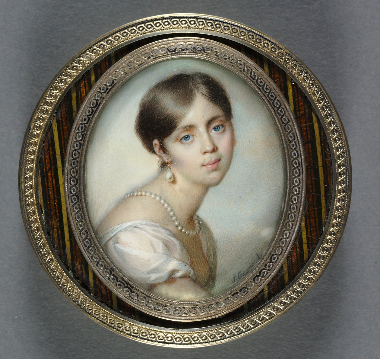 Portrait of a Young Woman in White, 1805 by Jean Urbain Guerin