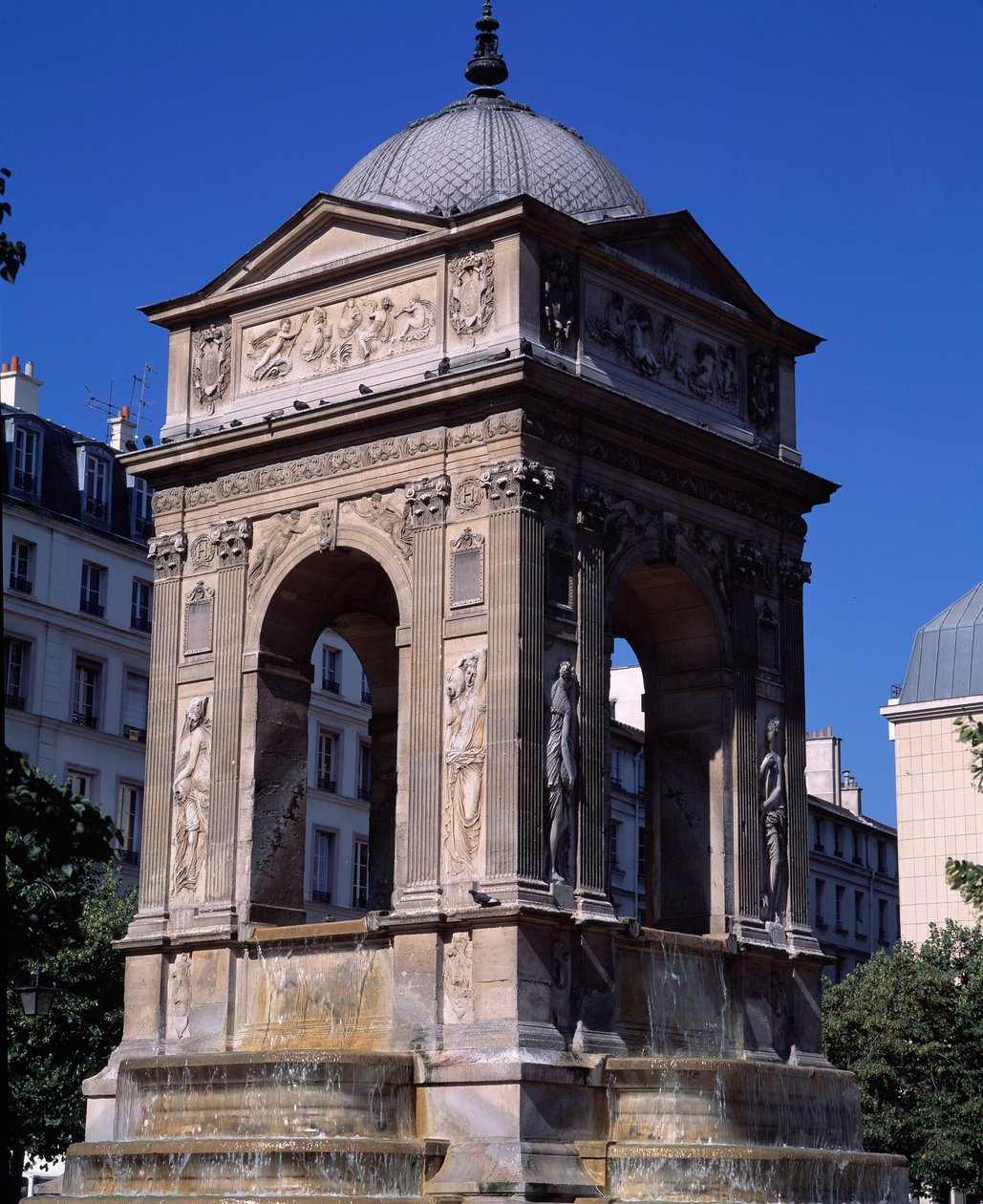 Architecture: View of the Fountain of the Innocents by Jean and Lescot Pierre Goujon