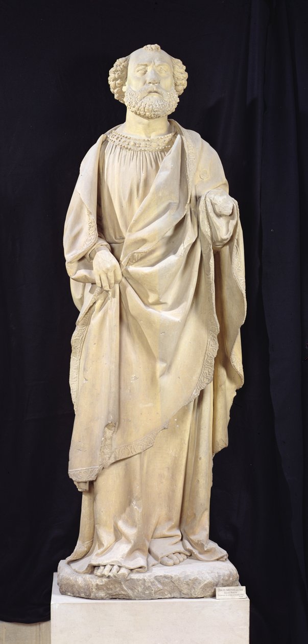 St. Peter, from the Chateau des Ducs de Bourbon, Chantelle, c.1500-03 by Jean fl.c.1465 c.1516 Guilhomet